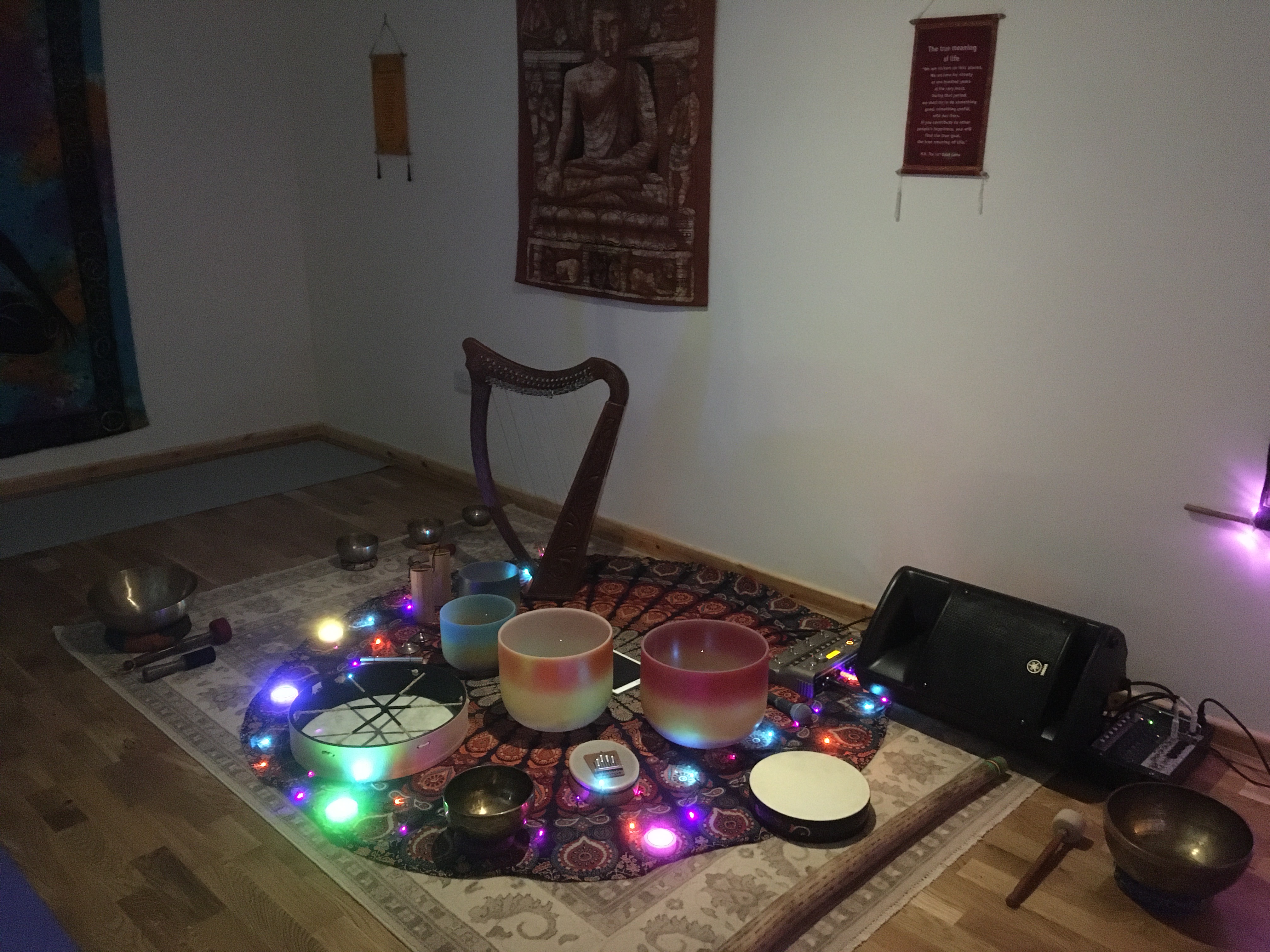 Sound healing equipment
